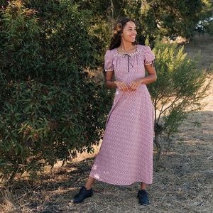 SOLD Christy Dawn Dolly dress in Thulian Anemone Fields M